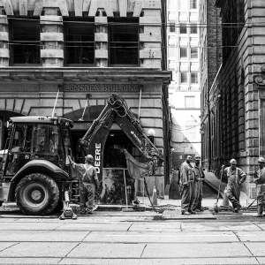 Construction Workers of Toronto – Canvas Wall