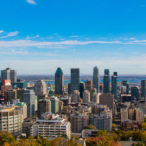 Mount Royal View - Canvas Wall Art